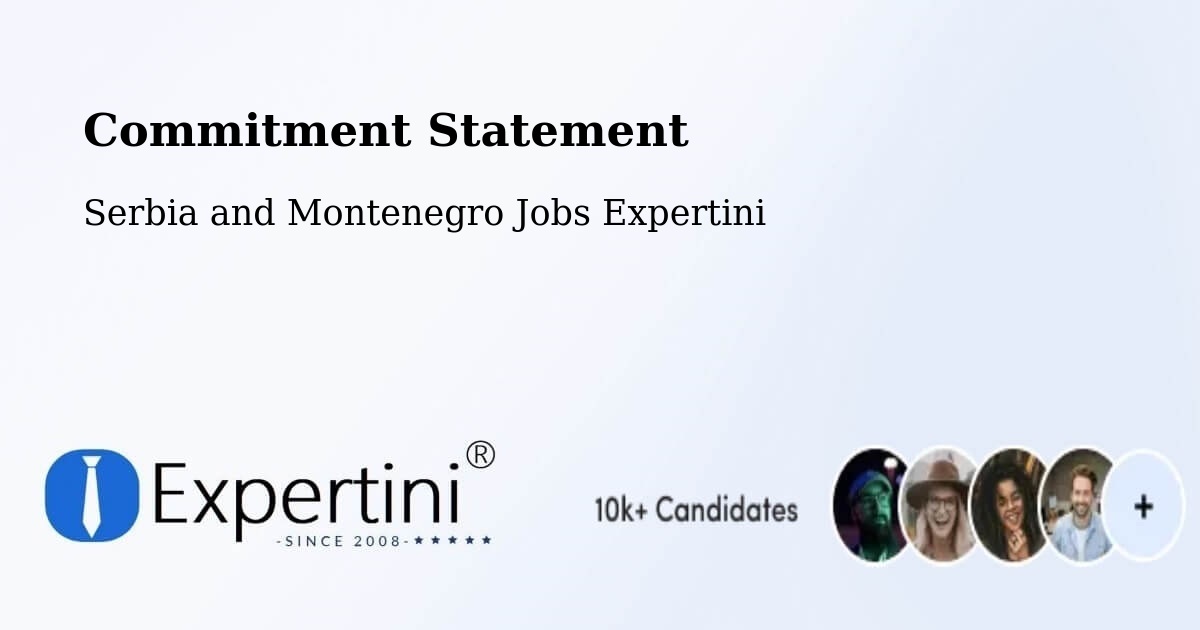 Corporate Commitment – Fallingbrook - Serbia and Montenegro Jobs Expertini